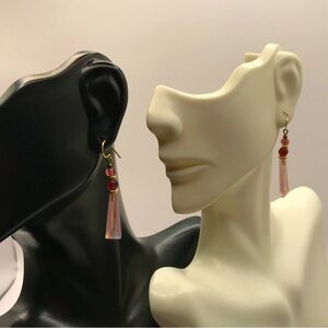 Gold Filled Trim Earrings with German & Czech Glass and Austrian Crystal